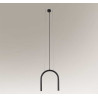 Suspension luminaire design SUKOMO 7858 2xG9 - noir