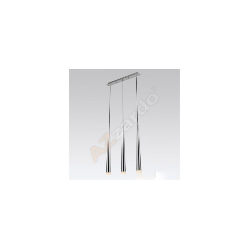 Lampe Suspendue design STYLO 3 3xG9 - chrome