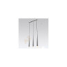 Lampe Suspendue design STYLO 3 3xG9 - chrome