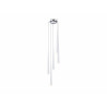 Suspension luminaire design STYLO 5 5xG9 - blanc