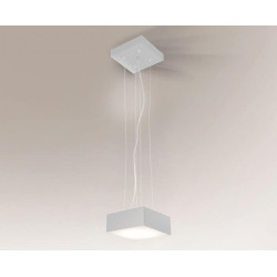 Lampe Design suspendue ZAMA LED 15W 3000K - blanc