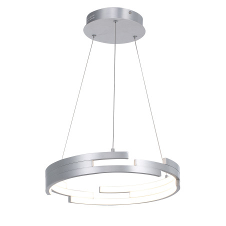 Lampe Design suspendue VELAR LED 60W 3000K - argent oxydé