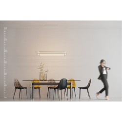 Lampe Design suspendue VIENA LED 70W 3000K DIM - blanc