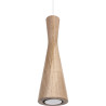 Lampe Suspendue design VEGAS GU10 - chêne / blanc