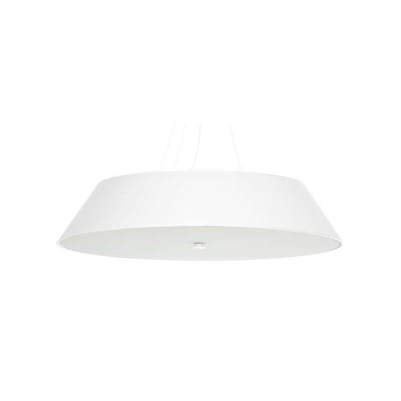 Lampe Suspendue avec abat-jou VEGA 70cm 5xE27 - blanc