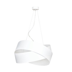 Lampe Suspendue design VIÉNO BLANC 3xE27 - blanc