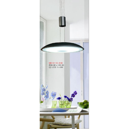 Lampe Design suspendue VISCO LED 6W - noir