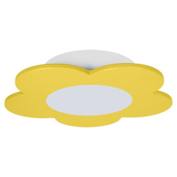 Plafonnier FIORE LED 19W - blanc / jaune 