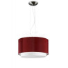 NET W-3 E27 Suspension Abat Jour Design bordeaux