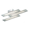 Plafonnier Adamo LED 3x7.2W couleur chaude - chrome 