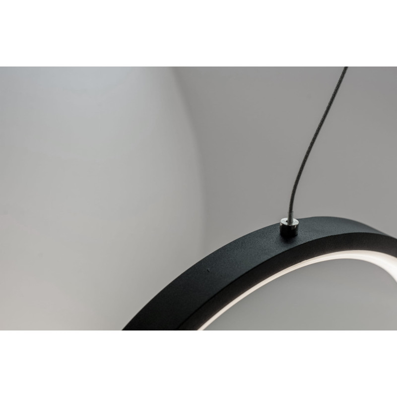 Lampe Design suspendue KITESURF LED 50W 3000K - noir