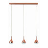 Suspension luminaire design KHALIFA 3xGU10 - cuivre