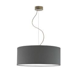 Lampe Suspendue avec abat-jou HAJFA Ø60 E27 - or / gris