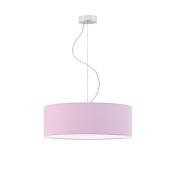 Lampe Suspendue avec abat-jour HAJFA Ø50 E27 - chrome / violet