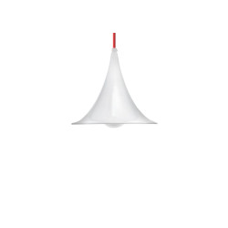 Luminaire Industriel Suspension LOFT TROMBONE E27 - blanc