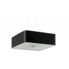 Lampe Suspendue avec abat-jour LOKKO 45x45 5xE27 - noir