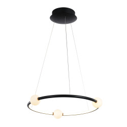 Lampe Design suspendue LOZANNA LED 36W 3000K - noir // blanc