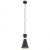 Suspension luminaire LUKKA E27 - noir