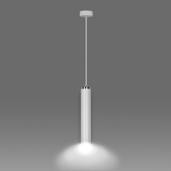 Suspension luminaire design LUNA 1 BLANC 1xGU10 - blanc