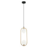 Suspension design LUPUS 2xG9 - brun antique / blanc