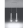Lampe Suspendue design LAGOS 2 GU10 - blanc