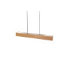 Lampe Design suspendue LARIA WOOD LED UP-10W DOWN-40W bois