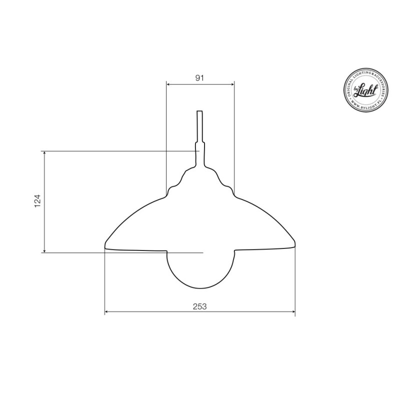 Luminaire Industriel Suspension LOFT FOLK E27 - acier brut