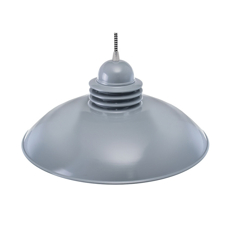 Suspension industrielle Design Loft SOUL 02 E27 - gris