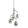 Suspension luminaire LESLA 4xE27 - chrome