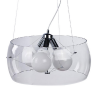 Lampe Suspendue avec abat-jour COSMO 2 E27 3x60W transparente