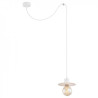 Luminaire Industriel Suspension CORSO E27 - blanc