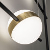Lampe Design suspendue CUBA LED 32W 3000K - or / noir