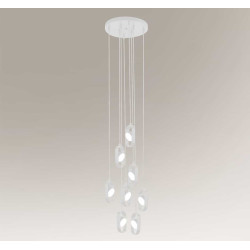 Luminaire Design suspendue FUROKU LED 36W 3000K - blanc