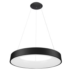 Luminaire Design suspendue GIULIA LED 80W 3000K - noir