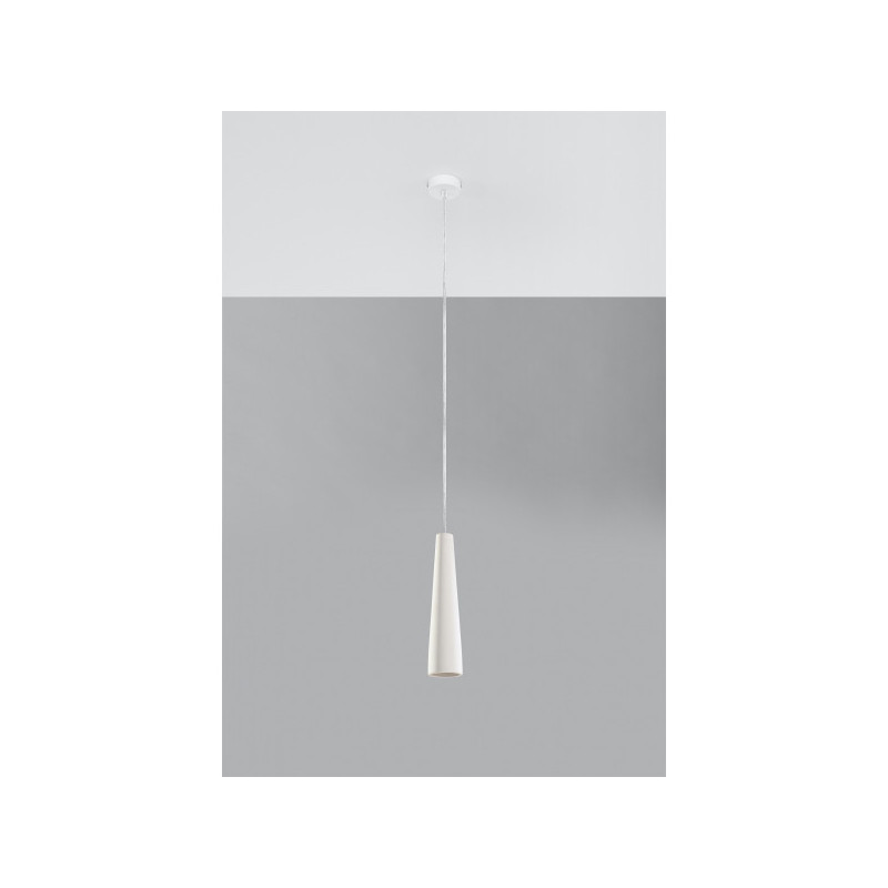 Lampe Suspendue design ELECTRA GU10 - blanc / céramique