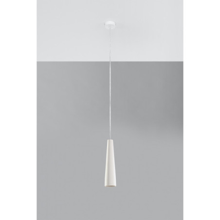 Lampe Suspendue design ELECTRA GU10 - blanc / céramique