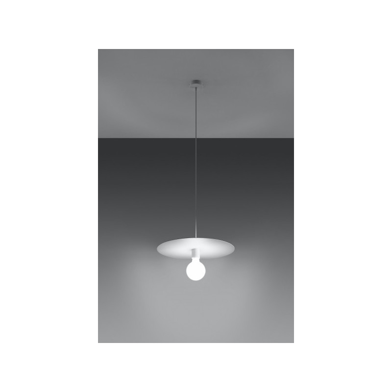 Suspension luminaire FLAVIO E27 - blanc