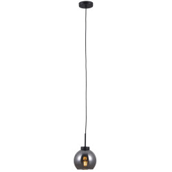 Suspension luminaire POGGI E27 - noir