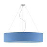 Lampe en suspension abat jour Design PORTO Ø100 3xE27 - acier / bleu