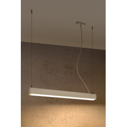 Luminaire Design suspendue PINNE LED 22W 3000K - blanc