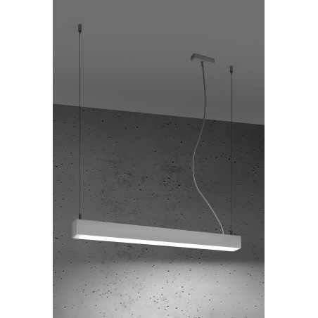 Lampe Design suspendue PINNE LED 22W 4000K - blanc