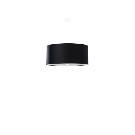 Lampe Suspendue avec abat-jour OTTO 60cm 5xE27 - noir