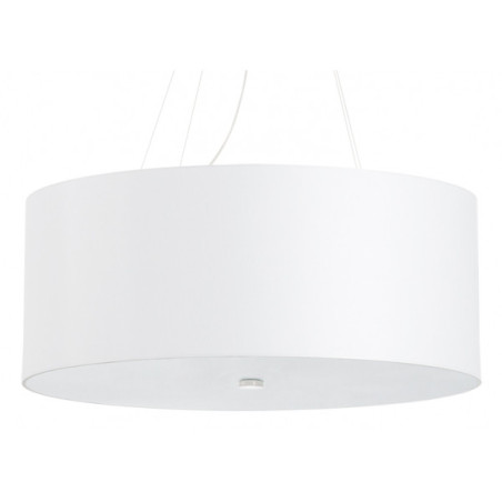 Lampe en suspension abat jour Design OTTO 70cm 6xE27 - blanc