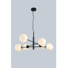 Lampe Suspendue design OVIEDO 6 6xG9 - noir