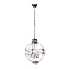 Suspension design OXFORD 4xE14 - chrome / transparent