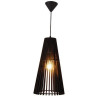 Suspension luminaire design OSAKA E27 - noir