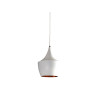 Suspension luminaire ORIENT E27 60W blanc, or