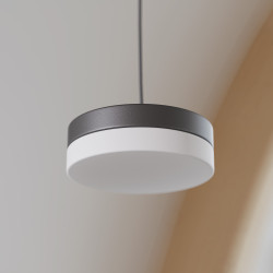 Lampe Design suspendue PILL A1 DIM LED 15W 4000K - noir mat