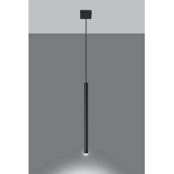 Suspension luminaire design PASTELO 1 G9 - noir