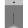 Suspension luminaire design PASTELO 1 G9 - noir